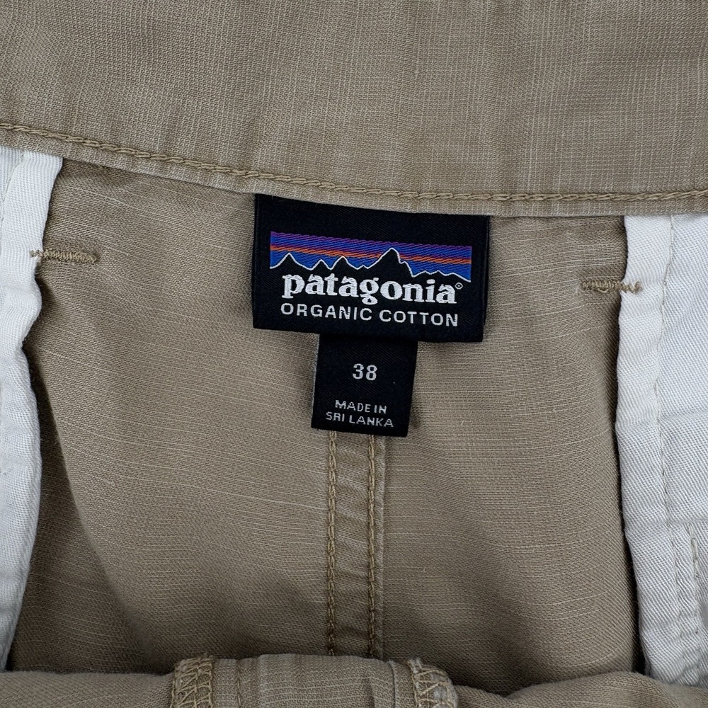 Patagonia Organic Cotton Flat Front Men's Shorts Size 38 Casual Neutral Outdoors - Picture 4 of 12